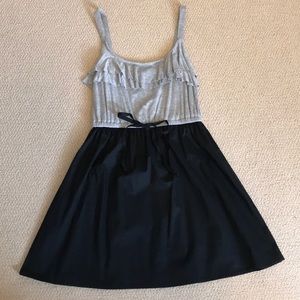 Cute black and grey summer dress